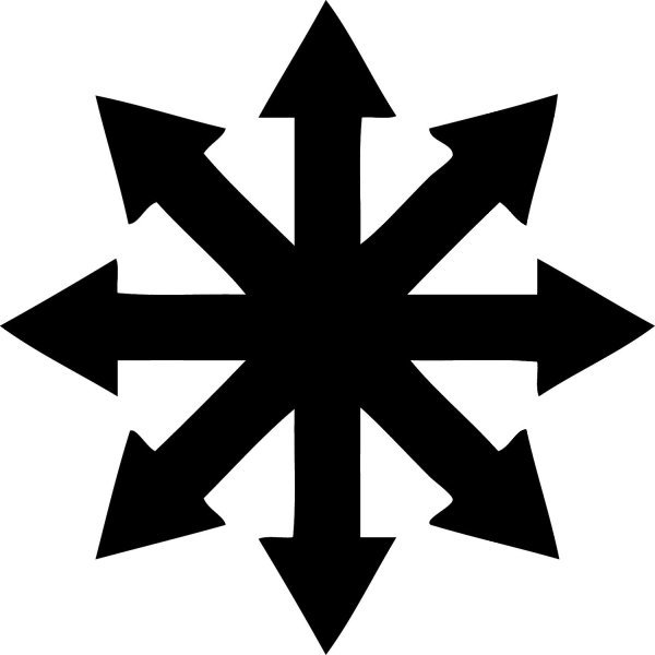 Warhammer 40000 звезда хаоса