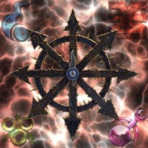 Символ хаоса восьмиконечная звезда Warhammer