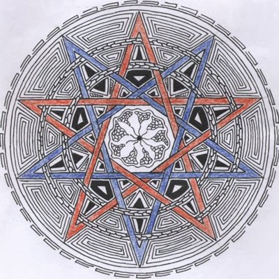 Пятиконечная звезда золотое сечение