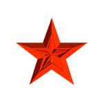 Танк с красной звездой