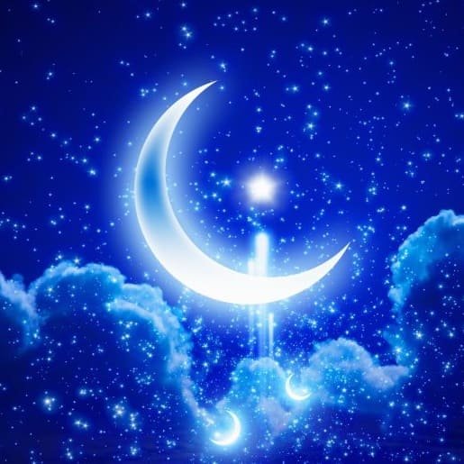 Месяц и звезды