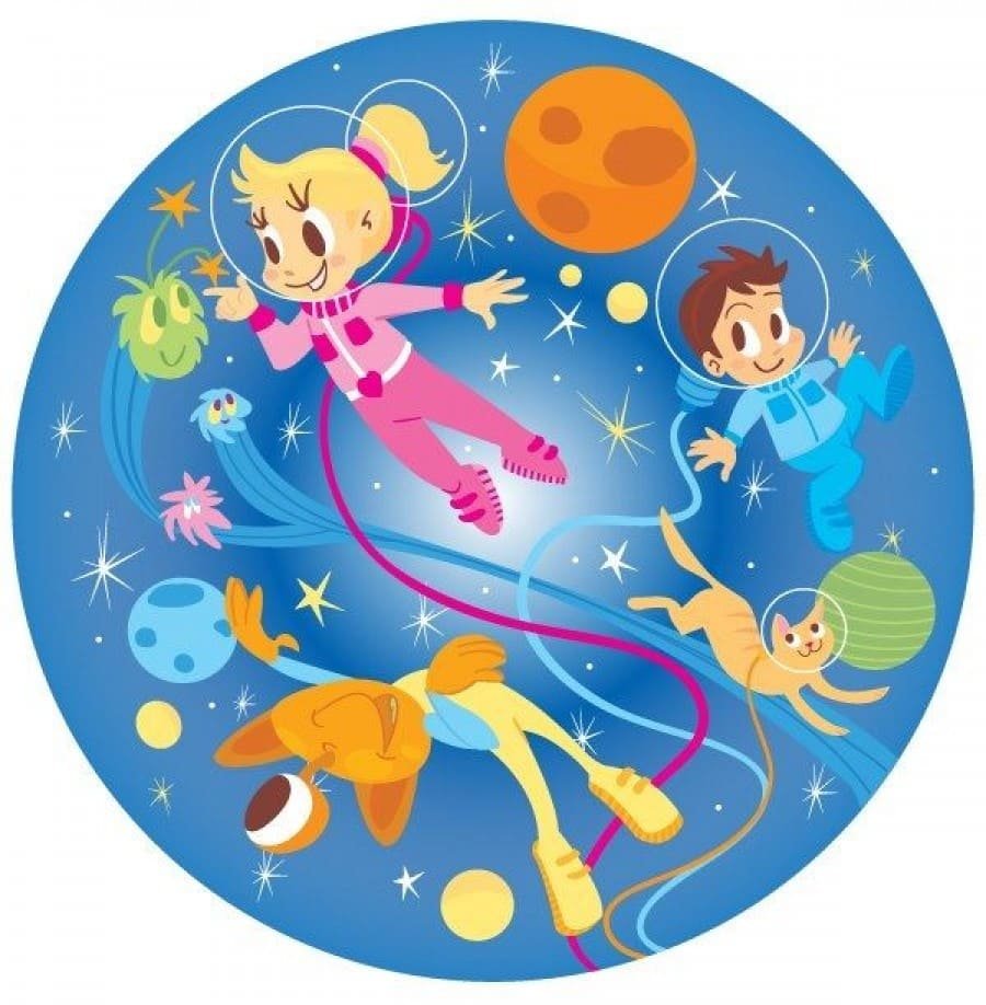 Зарядка космос для детей. Детям о космосе в детском саду. Космос планеты для детей дошкольного возраста. Космическая тематика для детей. Космос иллюстрации для детей.