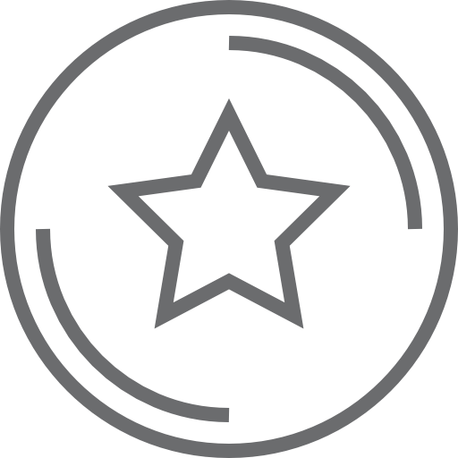 Иконка Звездочка в круге