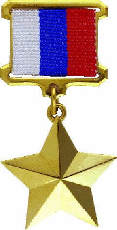 Медаль Золотая звезда города героя
