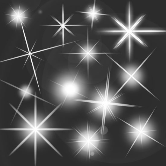 Блёстки для видеомонтажа