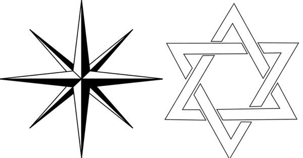 Рисунки звезды для срисовки