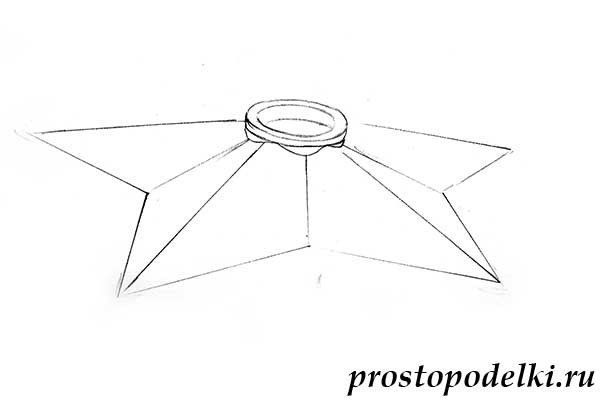 Звезда раскраска
