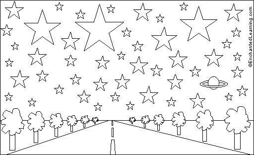 Звездочка раскраска для детей