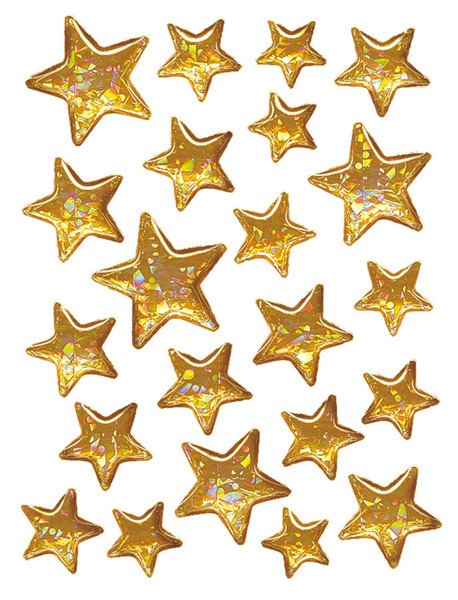 Золотистые звездочки