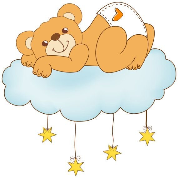 Мишка для срисовывания