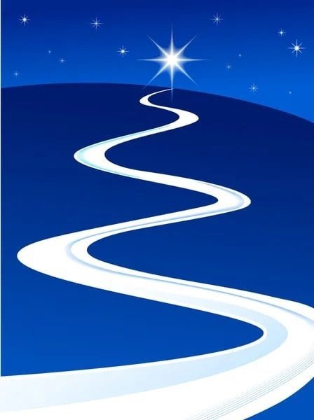 Дорога освещенная звездами