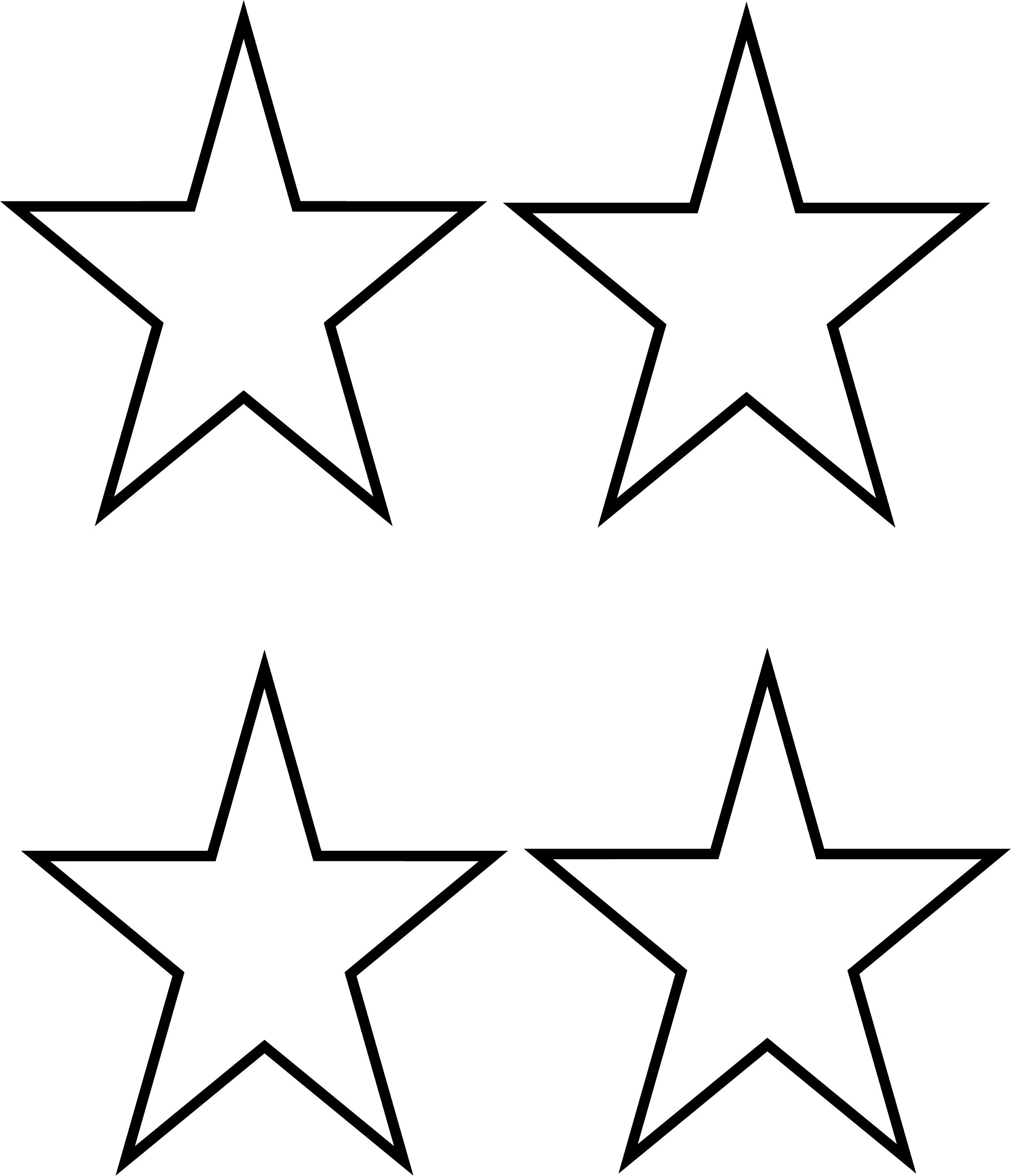 Звезда пятиконечная контур а4. Трафарет звезды. Звезды картинки для вырезания. Трафарет Звёздочки. Звезды очень маленькие