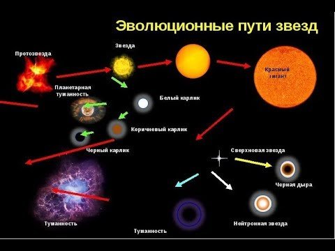 Этапы эволюции звезд протозвезда