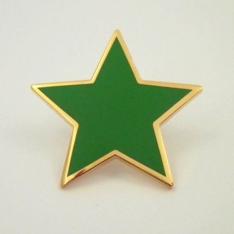 Армейская звезда зеленая