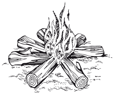 Типы костров Звездный