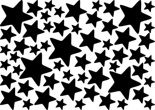 Наклейки звездочки маленькие