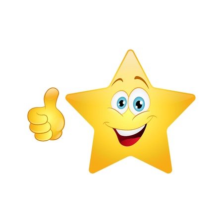 Звездочки с рожицами