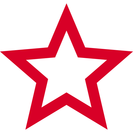 Красная звезда на зеленом фоне