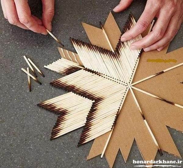 Подставка из спичек