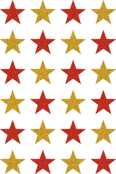 Маленькие красные звездочки