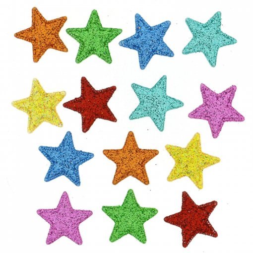 Цветные Звёздочки для вырезания