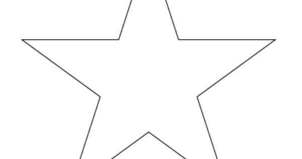 Макет пятиконечной звезды