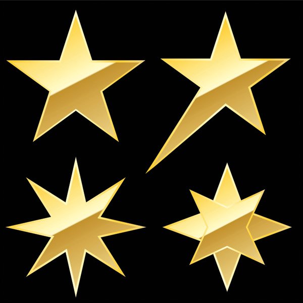 Звезды разных форм