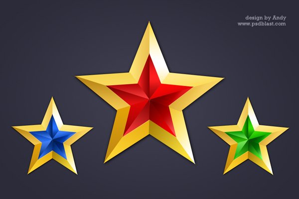 Три звезды логотип