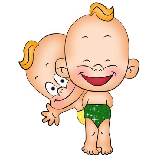 Карапузы мальчик и девочка