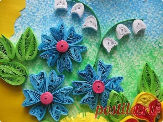 Квиллинг лето для дошкольников