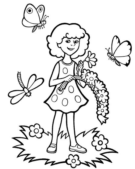 Картинки здравствуй лето раскраски (66 фото)