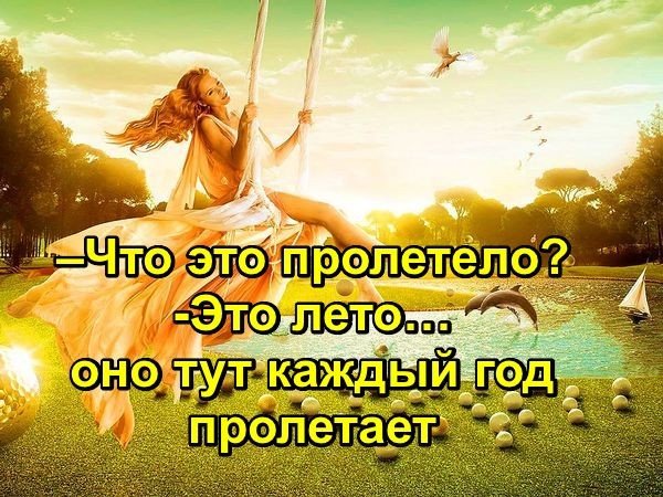 Демотиваторы про конец лета