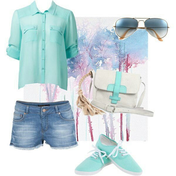 Летние комплекты одежды для девушек