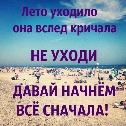 Приколы уходящего лета