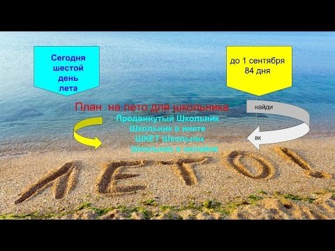Распорядок дня ребенка на каникулах