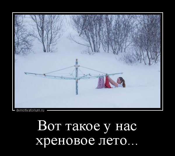 Вот такое Хреновое лето