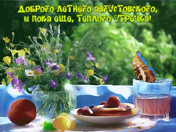 Пожелания с добрым летним утром