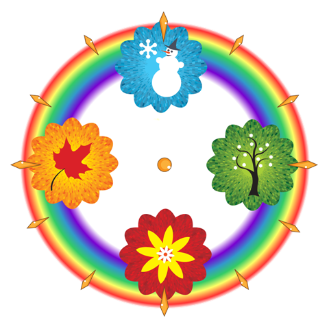 Эмблема времена года