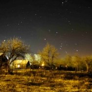 Озеро ночью