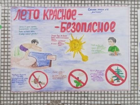 Безопасное лето картинки