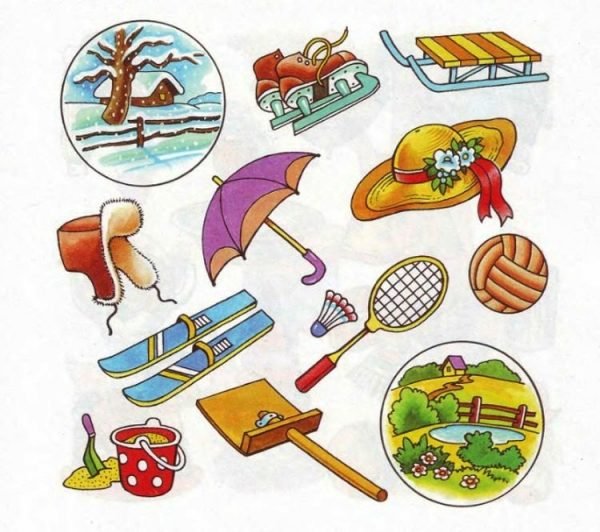 Картина лето для детей