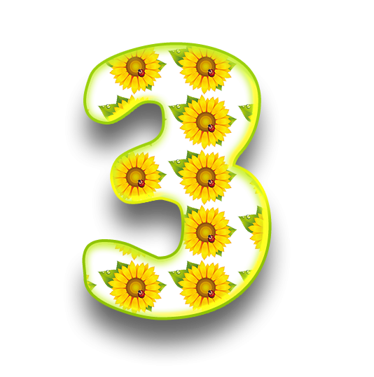 Весенние цифры