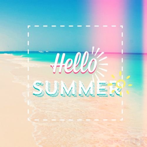 Summer надпись