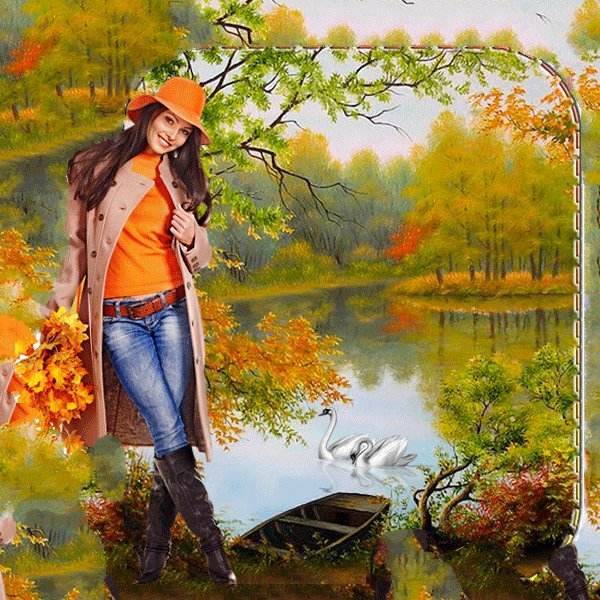 Иллюстрация бабье лето