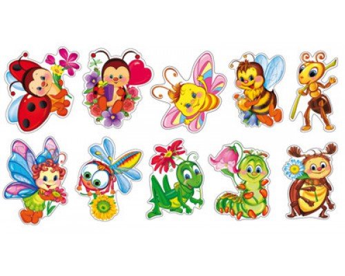 Вырубные плакаты для детского сада