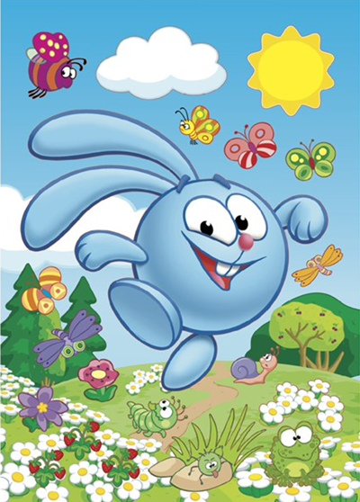 Смешарики Крош в садике