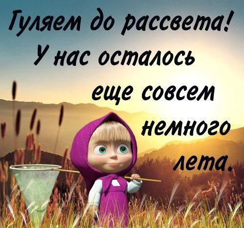 Завтра лето юмор