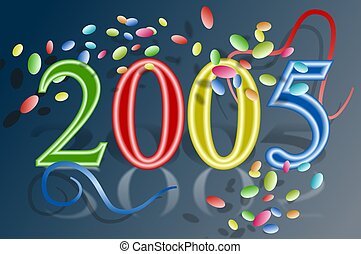 2005 Год цифры