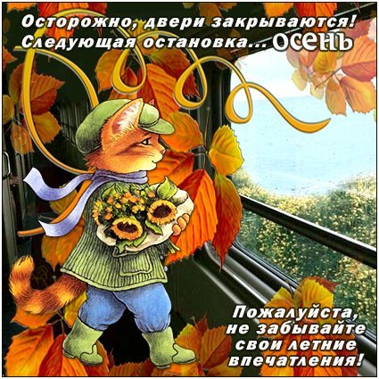 Следующая остановка осень