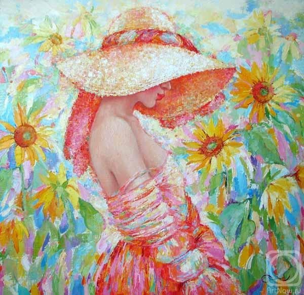 Женщина лето